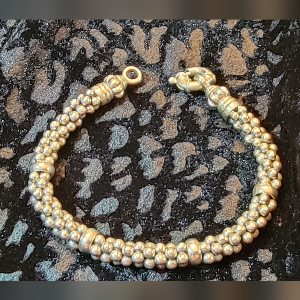 Lagos caviar ladies bracelet sterling silver 925